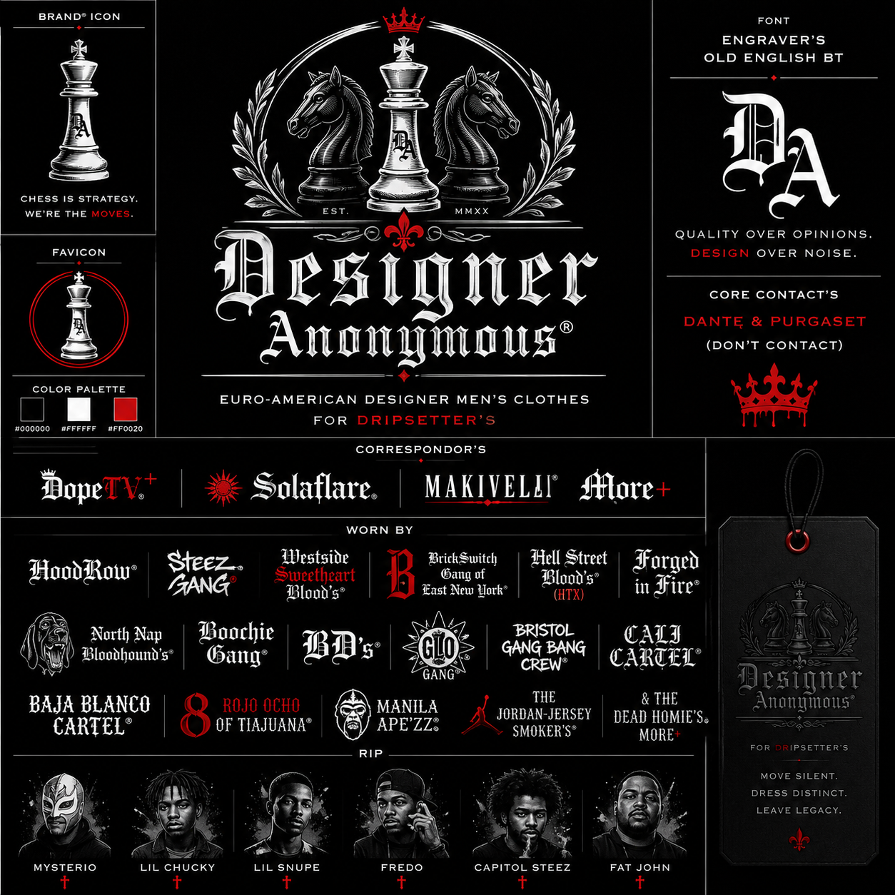 DESIGNER ANONYMOUS®